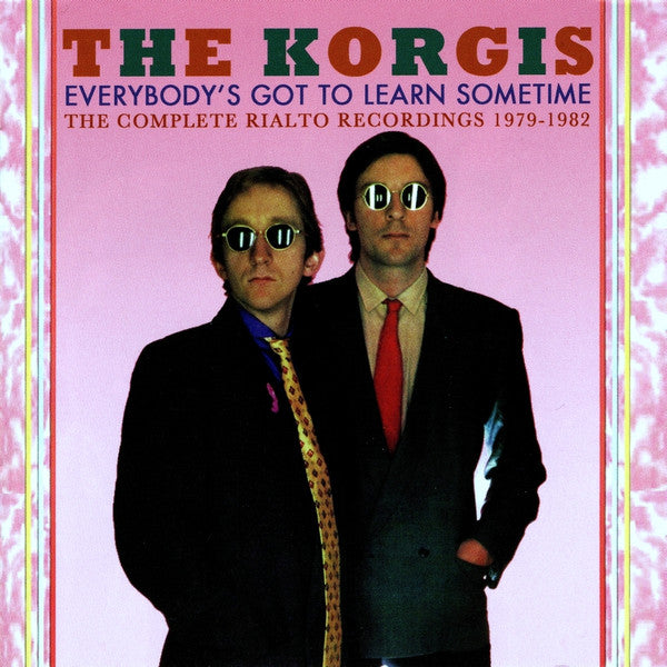 Image of Front Cover of 0535020E: 2xCD - THE KORGIS, Everybody�s Got To Learn Sometime: The Complete Rialto Recordings 1979-1982 (Cherry Red; CDBRED690, UK 2016, Jewel Case, Inner) Opened Instore  EX/EX