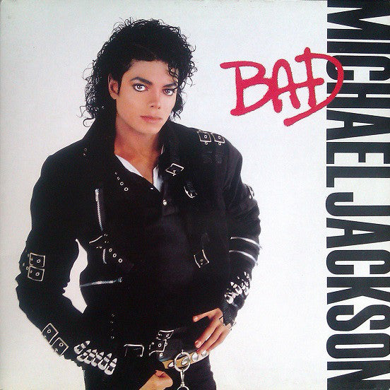 Image of Front Cover of LP - VG+/VG - MICHAEL JACKSON, Bad (Epic; EPC 450290 1, UK 1987, Gatefold, Inner), one scuff otherwise vinyl in great shape! printed inner, gatefold sleeve, uk pressing,  - 3746037S