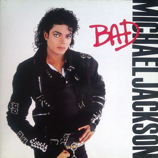 Image of Front Cover of LP - VG+/VG - MICHAEL JACKSON, Bad (Epic; EPC 450290 1, UK 1987, Gatefold, Inner), one scuff otherwise vinyl in great shape! printed inner, gatefold sleeve, uk pressing,  - 3746037S