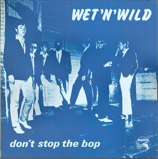 Image of Front Cover of 0515024C: LP - WET 'N' WILD, Don't Stop The Bop (Magnum Force; MFLP-022, UK 1983 Reissue) Strong VG  VG/VG