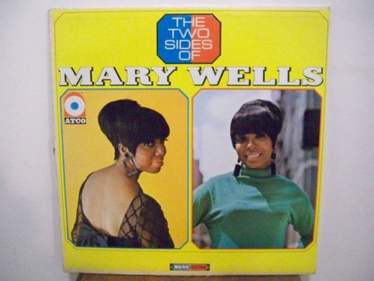 Image of Front Cover of 0515321C: LP - MARY WELLS, The Two Sides Of Mary Wells (Atco Records; 33-199, Canada 1966, Stereo) Light Marks only.  VG/VG
