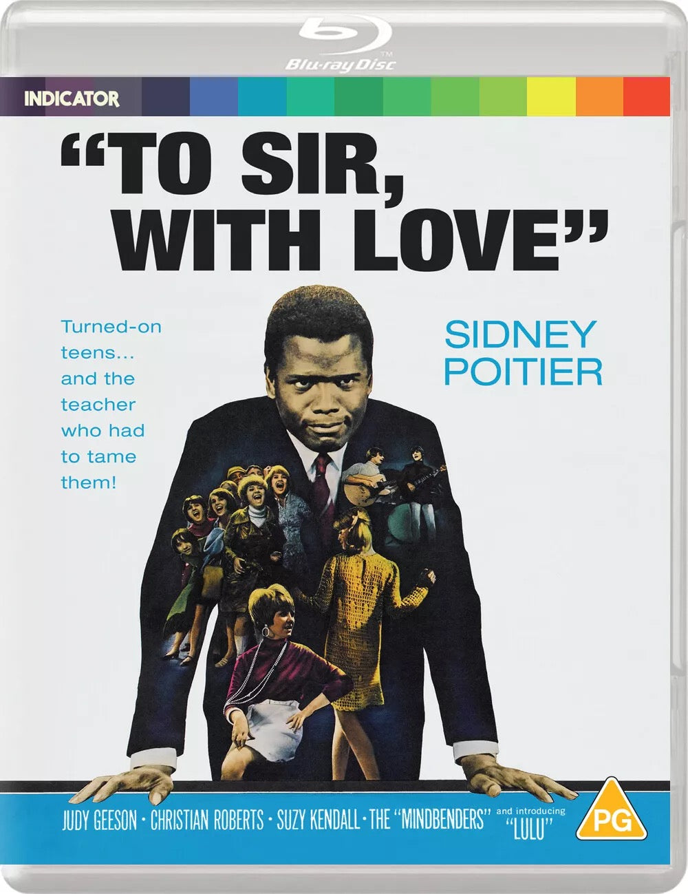 Image of Front Cover of Blu-Ray - VG+/VG+ - JAMES CLAVELL, To Sir, With Love (Powerhouse Films/Indicator; PHIDFE004, UK 2016 Reissue, Booklet, With DVD), ,  - 3516224C