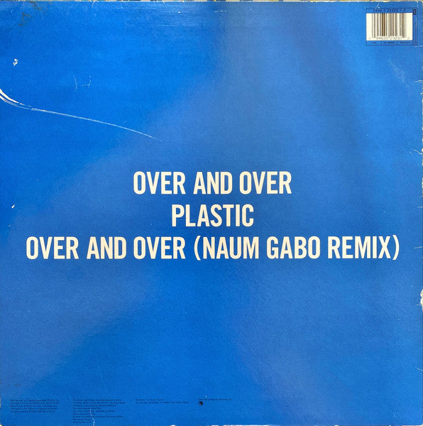 Image of Back Cover of 12" - VG/VG+ - HOT CHIP, Over And Over (EMI; 12EM682, UK 2006, Picture Sleeve), Edge Wear,  - 3946001S