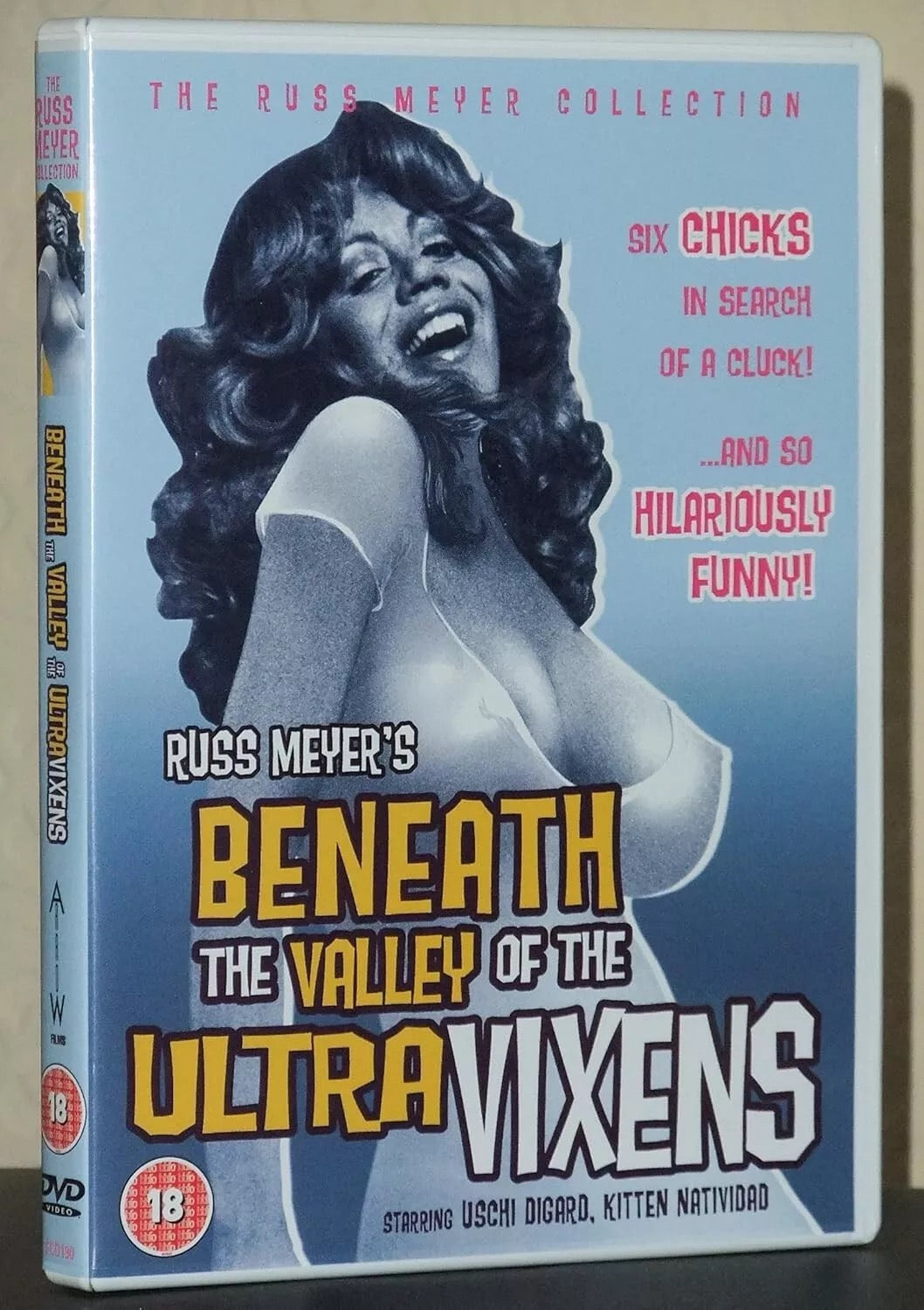 Image of Front Cover of DVD - VG+/VG - RUSS MEYER, Beneath the Valley of the Ultravixens (Arrow Films; FCD190, UK, Europe & US 2005, Region Free), ,  - 3036035E