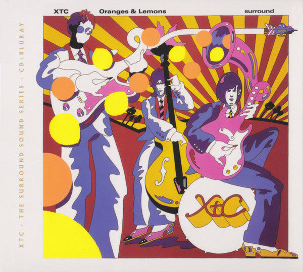 Image of Front Cover of 2xCD - VG+/VG+ - XTC, Oranges & Lemons (Ape House; APEBD109, UK 2015 Reissue, Digipak & Slipcase, Booklet, Blu-Ray Version), ,  - 0616424C