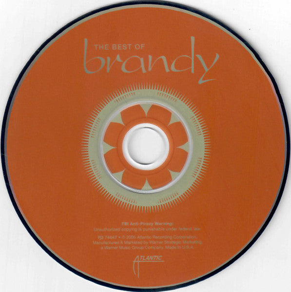 Image of Label Cover of 0535292E: CD - BRANDY, The Best Of Brandy (Atlantic ; R2 74647, US 2005, Box Set, Inner) SEALED  M/M