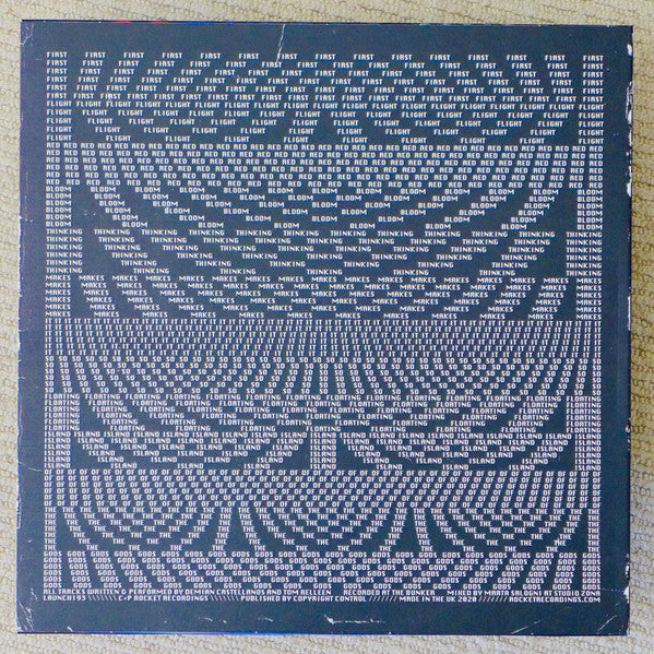Image of Back Cover of LP - VG+/VG - AUTOTELIA, I (Rocket Recordings; LAUNCH193, UK 2020, Inner, Black & White Vinyl), In hype stickered plastic sleeve. Very close to VG+ light hairlines only,  - 4015032C