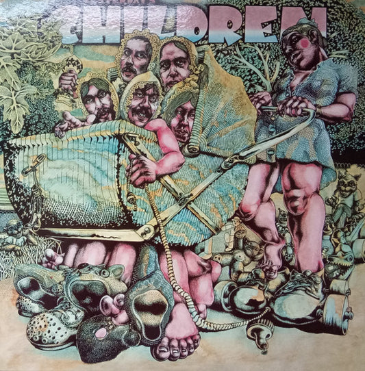 Image of Front Cover of 0625047E: LP - YESTERDAY'S CHILDREN, Yesterday's Children (Akarma; AK 179, Italy 2001)   VG+/VG+