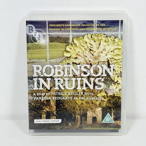 Image of Front Cover of Blu-Ray - VG+/VG+ - PATRICK KEILLER, Robinson In Ruins (BFI; BFIVD1098, UK 2011, Booklet, With DVD), ,  - 3516298C