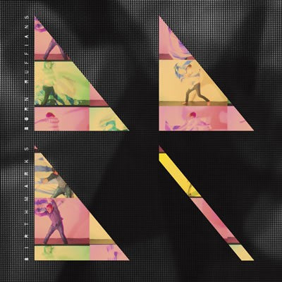 Image of Front Cover of 0645080S: LP - BORN RUFFIANS, Birthmarks (Yep Roc Records; YEP-2319, US 2013, Die Cut Sleeve, Inner) Opened Instore  VG+/VG+