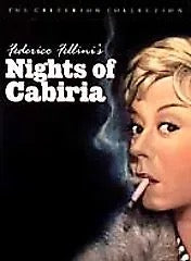 Image of Front Cover of 0635121E: DVD - FREDERICOFELLINI FELLINI, Nights Of Cabiria (The Criterion Collection; 49, US 1998, DVD Case)   VG+/VG+