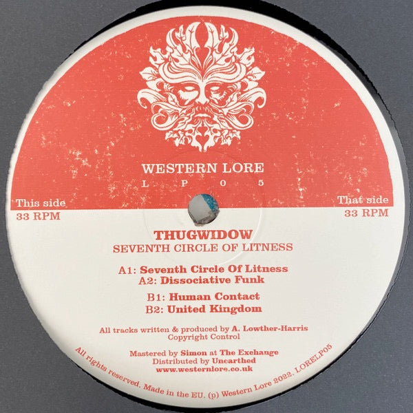 Image of Label Cover of 3xLP - VG+/VG+ - THUGWIDOW, Seventh Circle Of Litness (Western Lore; LORELP05, UK 2022), ,  - 0615072C