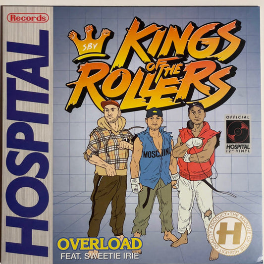 Image of Front Cover of 4945125S: 12" - KINGS OF THE ROLLERS, Overload / Somebody Else Part 2 (Hospital Records; NHS439, UK 2021)   VG+/VG+