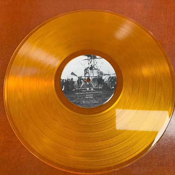 Image of Label Cover of 0615366C: LP - GRIMM GRIMM, Ginormous (Tip Top Recordings; TIPT033, UK 2020, Inner & Insert, Transparent Gold Vinyl) Still In Stickered Shrinkwrap  EX/EX