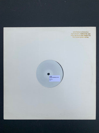 Image of Front Cover of 0625245E: 12" - UNKNOWN ARTIST, Ring (THEME LTD; THE LTD 01, UK 2020, Stickered White Label)   /VG+