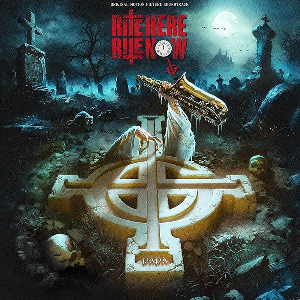 Image of Front Cover of 2xLP - EX/EX - GHOST, Rite Here Rite Now (Original Motion Picture Soundtrack) (Loma Vista; 00888072620711, Europe 2024, Booklet & Black Inners, Poster, Limited Edition, Coke Bottle Clear), Seal opened instore, still in hype stickered shrinkwrap.,  - 3946444S