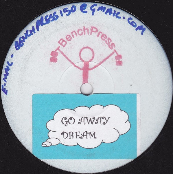 Image of Front Cover of 0915062C: 12" - UNKNOWN ARTIST, Go Away Dream / People Get Ready (BenchPress; BM-BP1V, UK ) Disc has light marks only. B-side label has some writing in pen but both stickers are fully intact. BenchPress stamp on A-side.  /VG