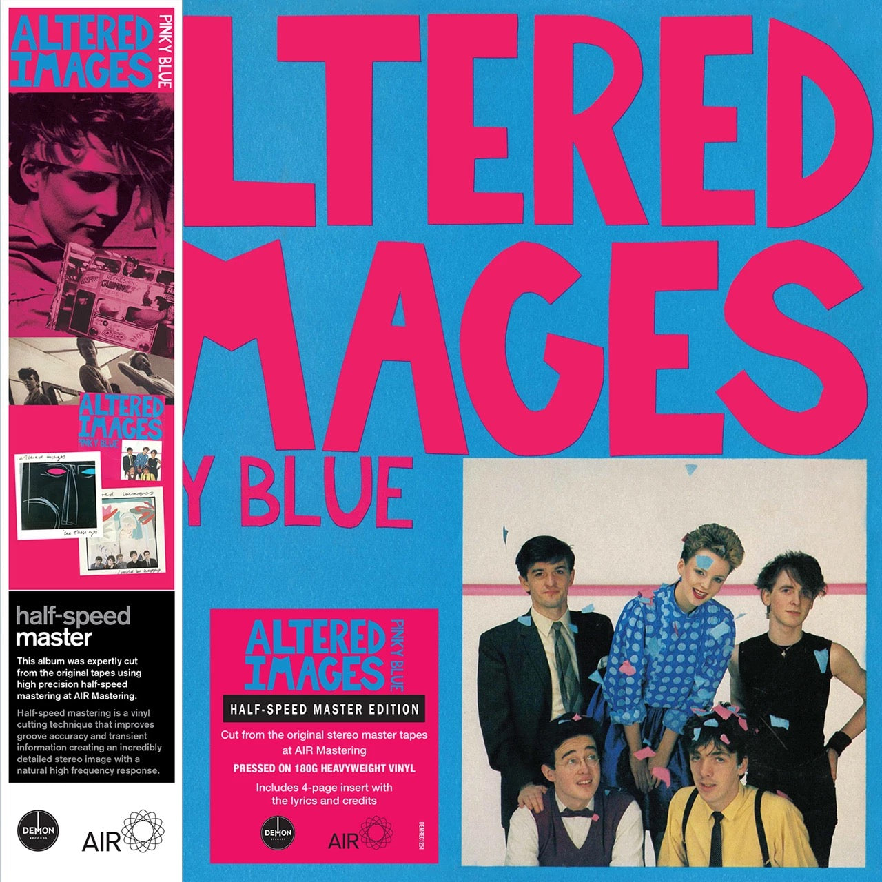 Image of Front Cover of LP - NEW/NEW - ALTERED IMAGES, Pinky Blue (Half Speed Master) (Demon; DEMREC1251, Europe 2024 Reissue, Insert, Half-Speed Mastered. Obi), ,  - 0635188E