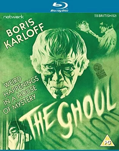 Image of Front Cover of Blu-Ray - VG+/VG+ - BORIS KARLOFF, The Ghoul (Netwrok; 7957024, UK ), ,  - 0735057E