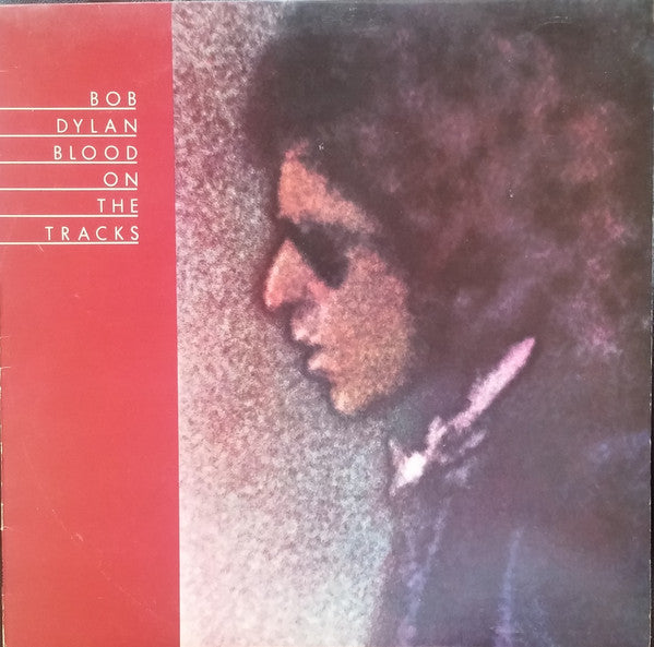 Image of Front Cover of LP - VG/G+ - BOB DYLAN, Blood On The Tracks (CBS Sunburst Label; CBS 69097, UK 1980s Reissue, Burgundy Inner, TY/TTY Matrices), ,  - 4326052E