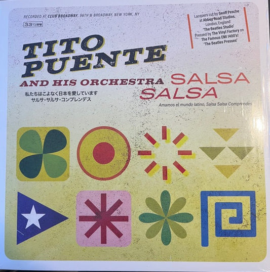Image of Front Cover of 2335031E: LP - TITO PUENTE AND HIS ORCHESTRA, Salsa Salsa (In The Woods Records Ltd; INWOODLP001, UK 2024 Reissue, Inner)   NEW/NEW