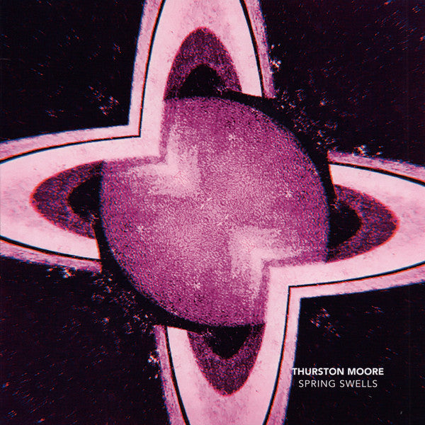 Image of Front Cover of 7" - EX/VG+ - THURSTON MOORE, Spring Swells (The Daydream Library Series; DLS08, UK 2019, Picture Sleeve, Sonic Youth. Limited To 999 On Blue Vinyl), Still In Opened Shrinkwrap,  - 4316208C