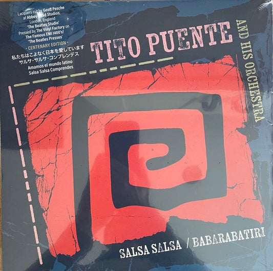 Image of Front Cover of 12" - NEW/NEW - TITO PUENTE AND HIS ORCHESTRA, Babarabatiri / Salsa Salsa (In The Woods Records; INWOODDJ001, UK 2023, Inner), ,  - 5135218E