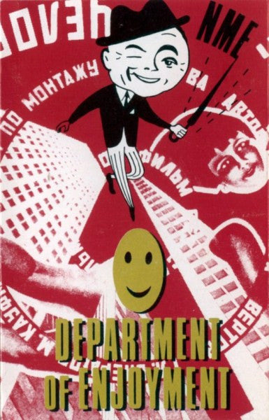 Image of Front Cover of 1335139E: Cassette - VARIOUS, Department Of Enjoyment (New Musical Express; NME 011, UK 1984)   VG+/VG+