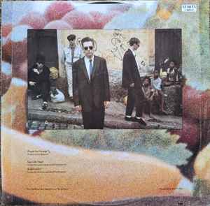 Image of Back Cover of 12" - VG/G+ - ECHO & THE BUNNYMEN, People Are Strange (WEA; YZ 144 TX, UK 1987, "Fruit" Sleeve, No Union Flag On Rear), Promo sticker on rear.,  - 3726050E
