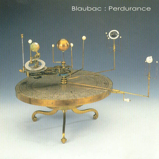 Image of Front Cover of CD - VG+/VG+ - BLAUBAC, Perdurance (Moth Records; porce006, UK 2002, Jewel Case), ,  - 1556016S