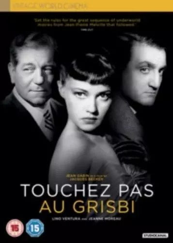 Image of Front Cover of DVD - VG+/VG+ - JEAN GABIN, JEANNE MOREAU, Touchez Pas Au Grisbi (Studio Canal; OPTD4043, UK , Slipcase), ,  - 3136052E