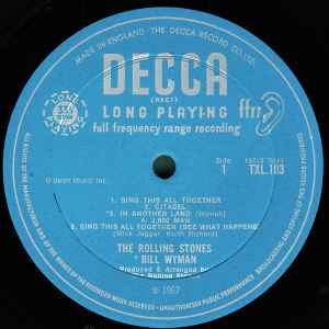 Image of Label Cover of LP - VG/G - THE ROLLING STONES, Their Satanic Majesties Request (Decca; TXL 103, UK 1967, Lenticular Gatefold, No Inner, T2 runouts indicate stereo fold-down rather than genuine mono mix), Lots of marks & scratches, lenticular image attached but cracked across top corner, light edge wear,  - 3246016S