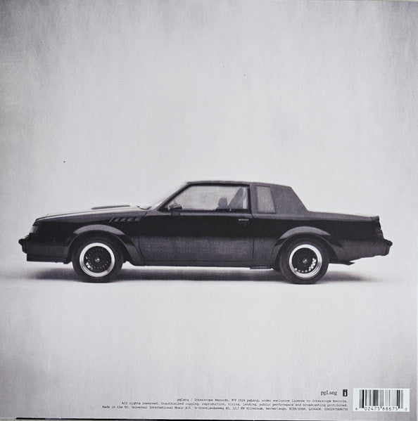 Image of Back Cover of LP - NEW/NEW - KENDRICK LAMAR, GNX (pgLang; 7568675, Europe 2025, Inner, Black Vinyl), ,  - 4435140E