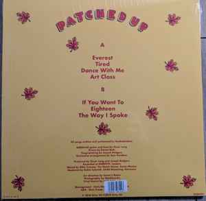 Image of Back Cover of Mini-LP - VG+/VG - BEABADOOBEE, Patched Up (Dirty Hit; DH00502, UK 2019, Orange Vinyl), Strong VG - Large Surface Mark Which Does Not Sound,  - 4026221E