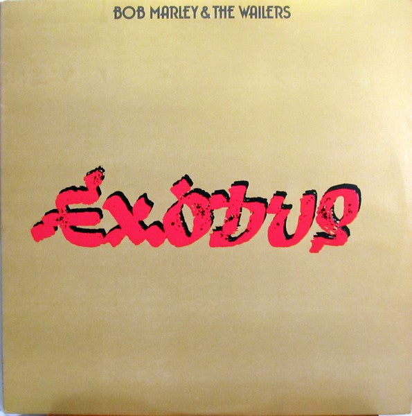 Image of Front Cover of LP - VG/VG - BOB MARLEY AND THE WAILERS, Exodus (Island Records; ILPS 9498, US 1977, Embossed Sleeve, Inner), Light marks only. Ringwear on sleeve.,  - 4216240C