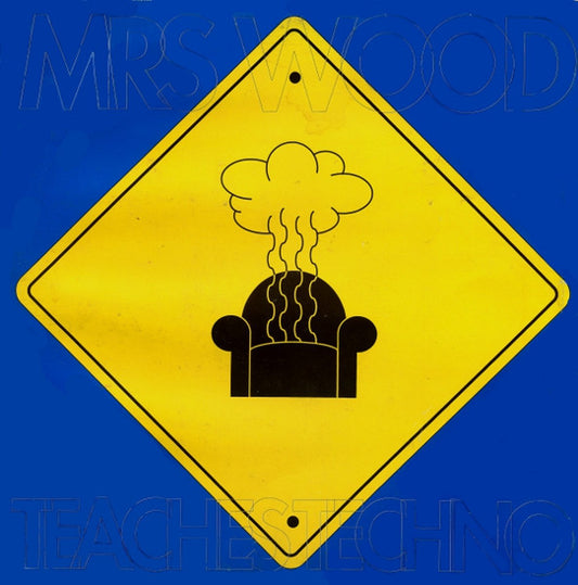 Image of Front Cover of 2xLP - VG/VG - MRS WOOD, Mrs Wood Teaches Techno (React; REACTLP 14, UK 1993), Strong VG, only a couple of hairlines. Sticker on sleeve,  - 1626376E