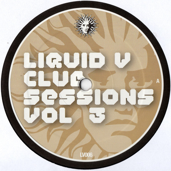 Image of Back Cover of 0825506E: 12" - FURNEY AND TAYLA, Liquid V Club Sessions Vol 3 (Liquid V ; LV006, UK 2008)   /VG+