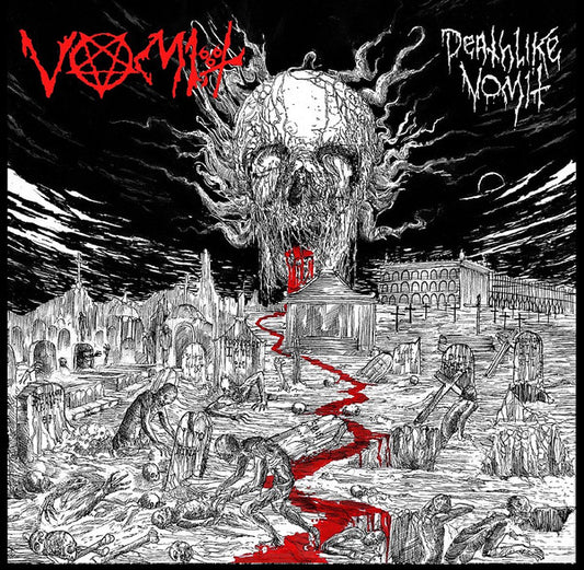 Image of Front Cover of CD - VG+/VG+ - VOMIT, Deathlike Vomit (Deathrune Records; DTM067, Spain 2021, Jewel Case, Inner), ,  - 0935007E