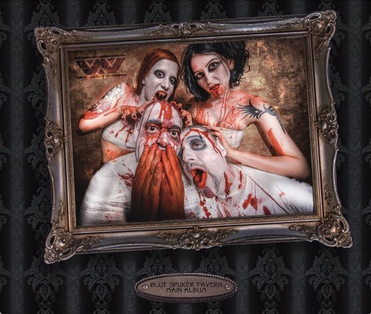 Image of Front Cover of 0935008E: CD - :WUMPSCUT:, BlutSpukerTavern (Beton Kopf Media; BKM ETAH 140, Germany 2015, Super Jewel case, Booklet, Limited Edition)   VG+/VG+