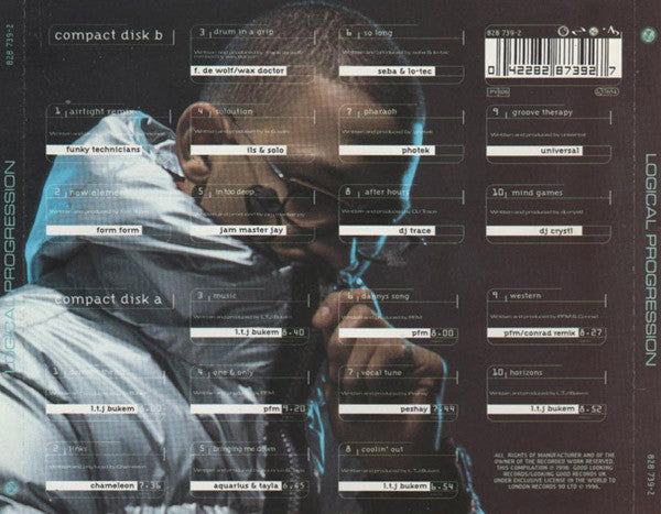 Image of Back Cover of 2xCD - VG/VG - L.T.J BUKEM, Logical Progression (Good Looking Records ; 828 739-2, UK 1996, Jewel Case, Inner), ,  - 2956346S