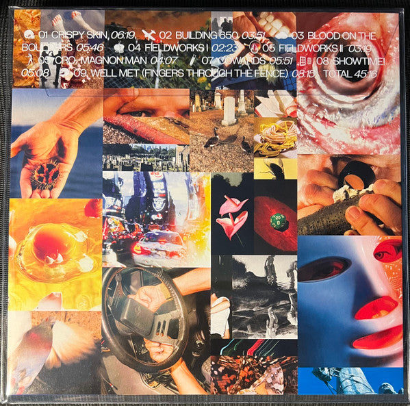 Image of Back Cover of LP - NEW/NEW - SQUID, Cowards (Warp Records; WARPLP368I, UK & Europe 2025, Inner, Clear Vinyl), ,  - 0935049E