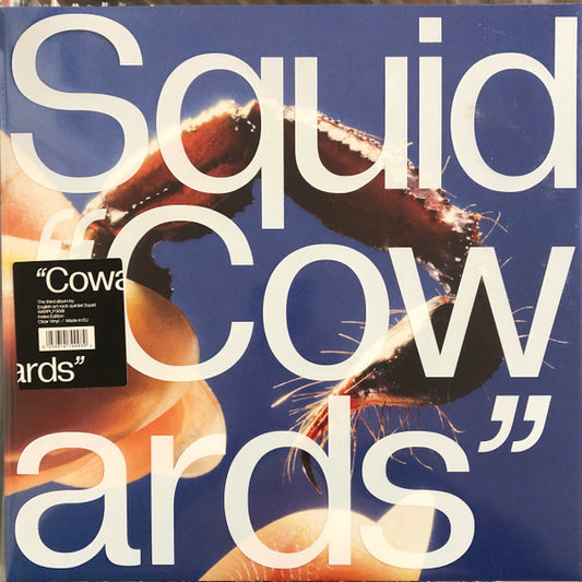 Image of Front Cover of 0935049E: LP - SQUID, Cowards (Warp Records; WARPLP368I, UK & Europe 2025, Inner, Clear Vinyl)   NEW/NEW
