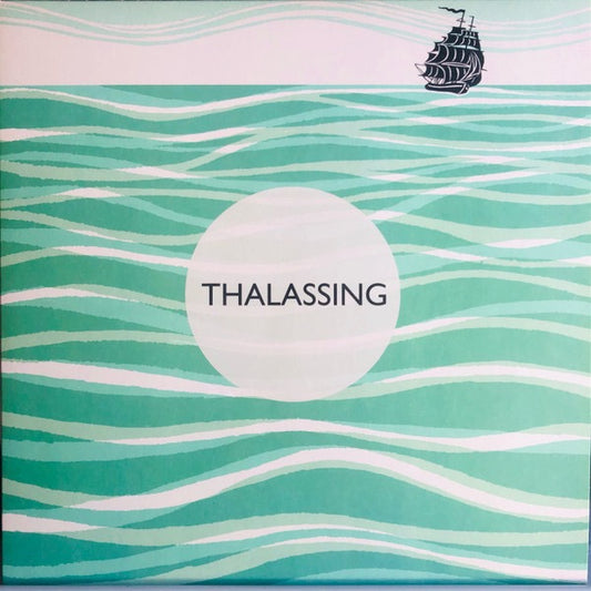 Image of Front Cover of 0915141C: LP - THALASSING, Thalassing (Clay Pipe Music; pipe 002_2, UK 2021 Reissue, Inner, Green Light Translucent Vinyl)   EX/VG+