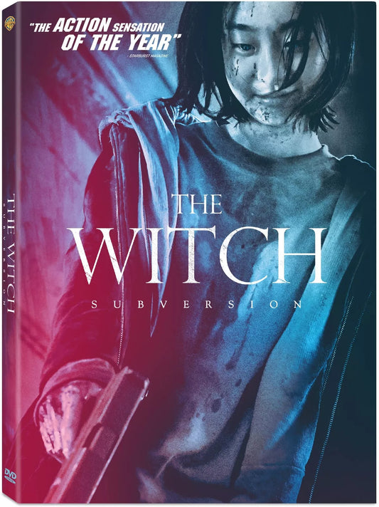 Image of Front Cover of 0955073S: DVD - PARK HOON-JUNG, The Witch: Subversion (Warner Bros; , USA & Europe 2018) Strong VG+  VG+/VG+