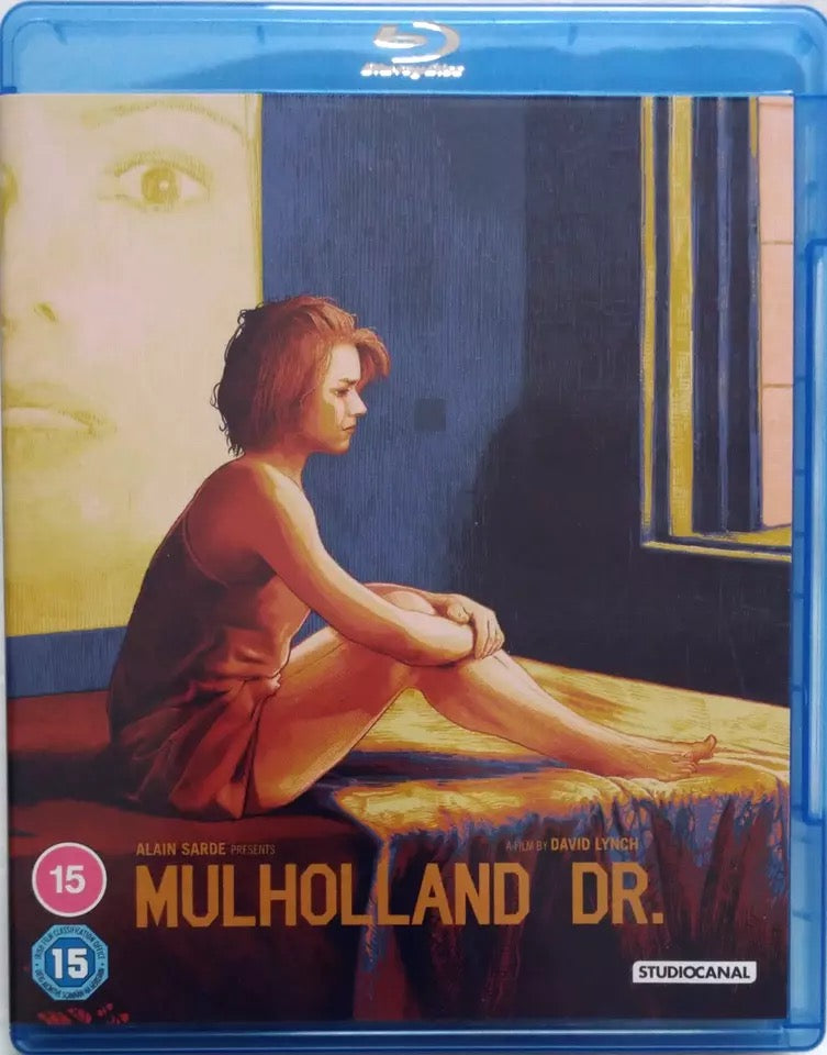 Image of Front Cover of DVD - EX/EX - DAVID LYNCH, Mulholland Drive (Studio Canal; OPTBD4423, UK 2022), Opened in shop ,  - 3536058E