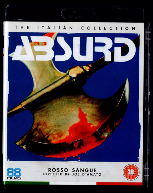 Image of Front Cover of 0935102E: Blu-Ray - JOE D'AMATO, Absurd (88 Films; 88FB235, Europe )   VG+/VG+