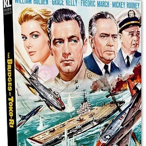 Image of Front Cover of 0935255E: Blu-Ray - JAMES A. MICHENER, GRACE KELLY, The Bridges at Toko-Ri (Kino Lorber; , US , Slipcase) Sealed  M/M