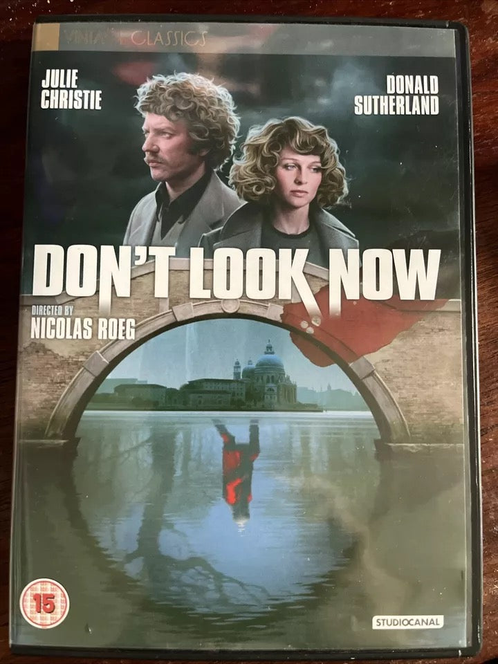 Image of Front Cover of 0935283E: DVD - JULIE CHRISTIE, DONALD SUTHERLAND, Don't Look Now (Vintage Classics Studio Canal; OPTD4274, Italy 2019)   VG+/VG+
