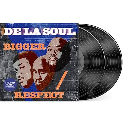Image of Front Cover of 1715039C: 2x7" - DE LA SOUL, Bigger & Respect (Sanctuary; 964143111, UK 2025)   NEW/NEW