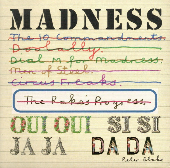 Image of Front Cover of 2xCD - EX/EX - MADNESS, Oui Oui Si Si Ja Ja Da Da (BMG; BMGCAT598DCD, UK 2024, Double Gatefold, Booklet), ,  - 0935309E